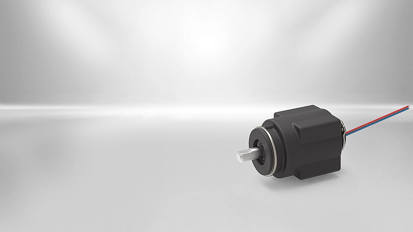 Compact rotary solenoid CDR from Kendrion The compact rotary solenoid by Kendrion has a diameter of 30mm and a rotation angle of 90°.