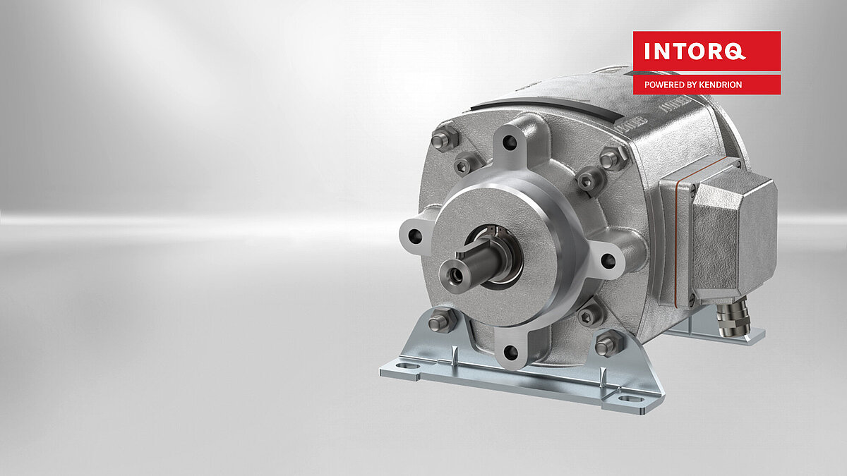 Kendrion INTORQ 14.800 clutch brake combination unit is ready-to-install and is used in conveying technology
