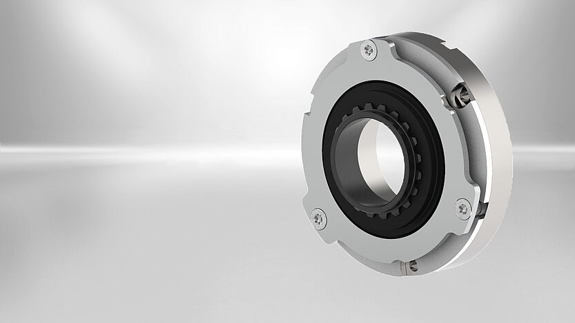 Kendrion Servo Slim Line spring-applied brake is used in automated guided vehicles and robotics