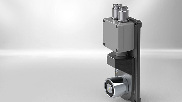 Door holding magnet SAFE (ship model) from Kendrion Door holding magnets from Kendrion are available in different designs. This type of SAFE Line is designed for the use on ships or outdoor.
