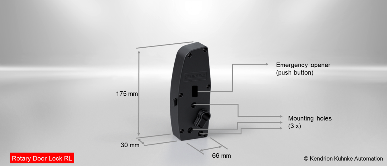 Rotary Door Lock - new, strong, and secure | Kendrion Locking solutions