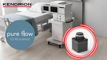 Kendrion Pure Flow Pressure Regulator 48.3 for reliable pressure control in medical technology applications.
